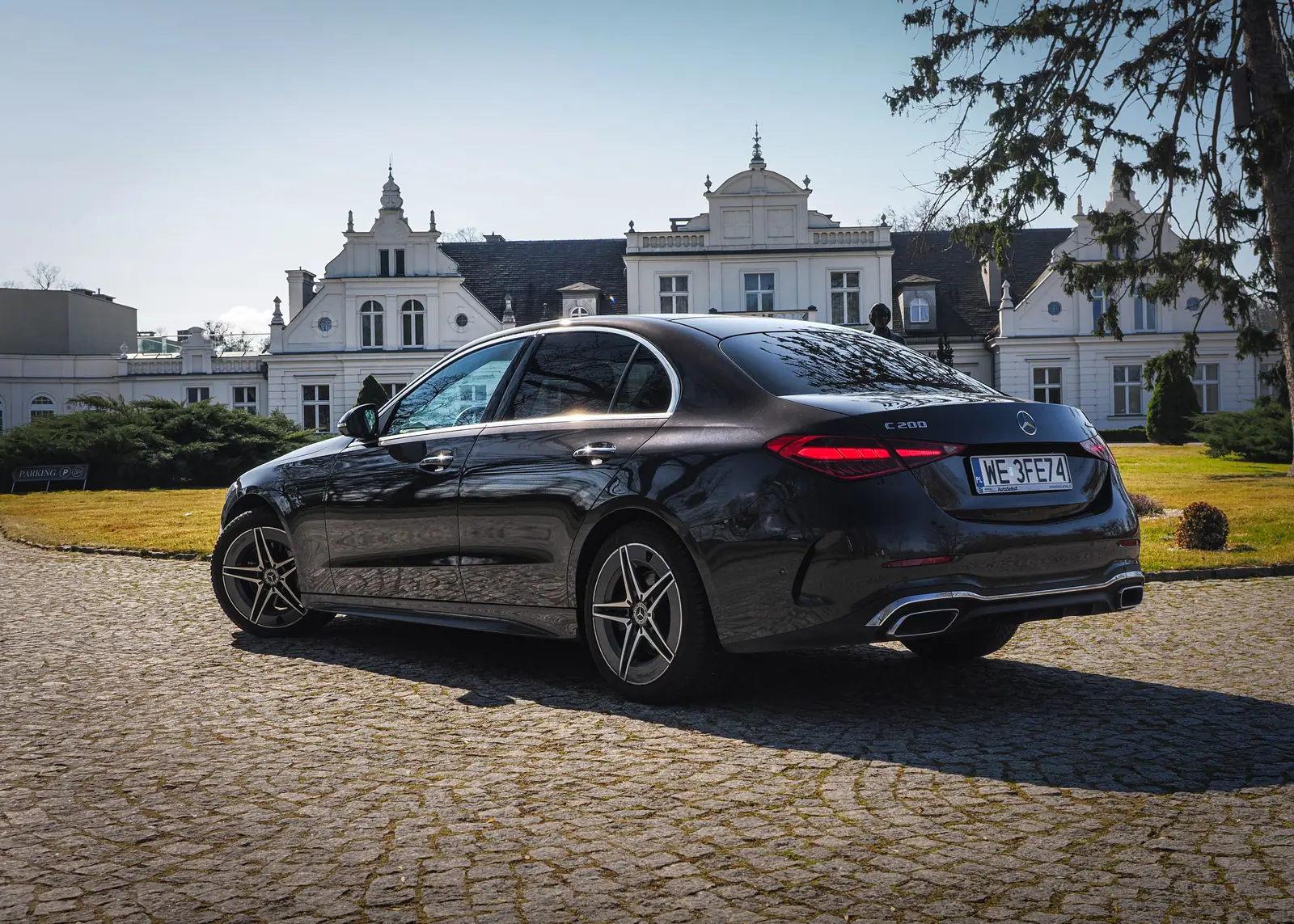 Mercedes Klasa C — przód